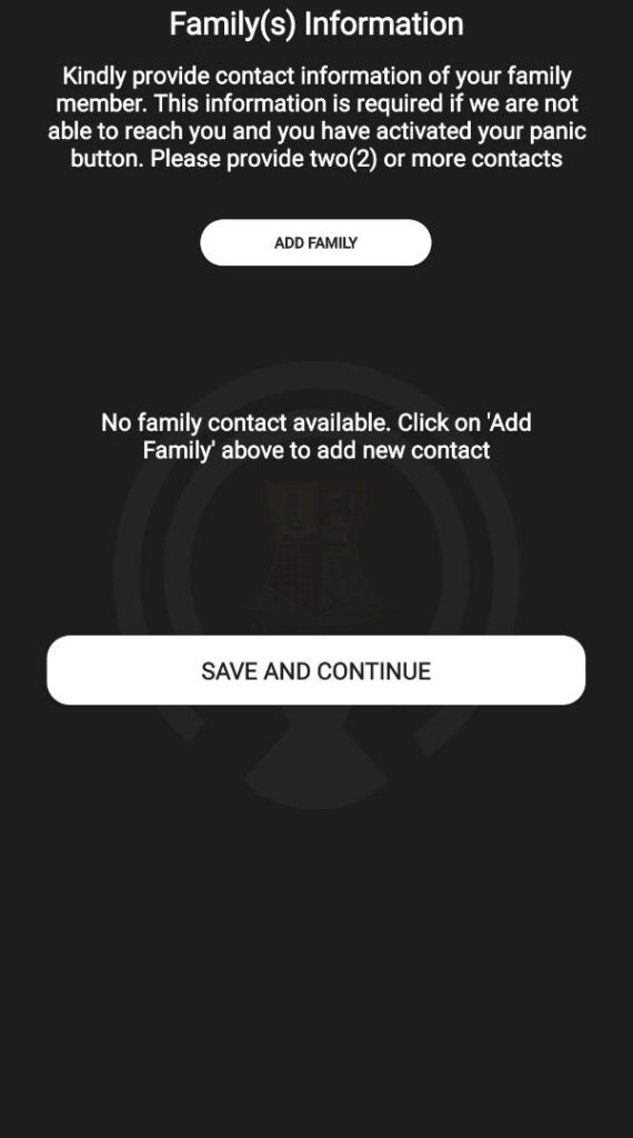 NOW ACTIVE: Oyo State Crime Alert Platform 8 enter family info