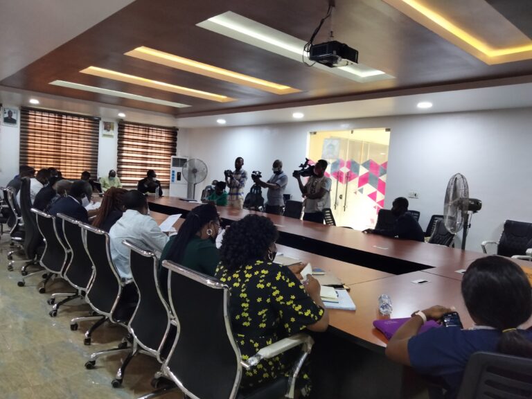 Picture of the Oyo State Judicial Panel of Inquiry sitting on March 23, 2021