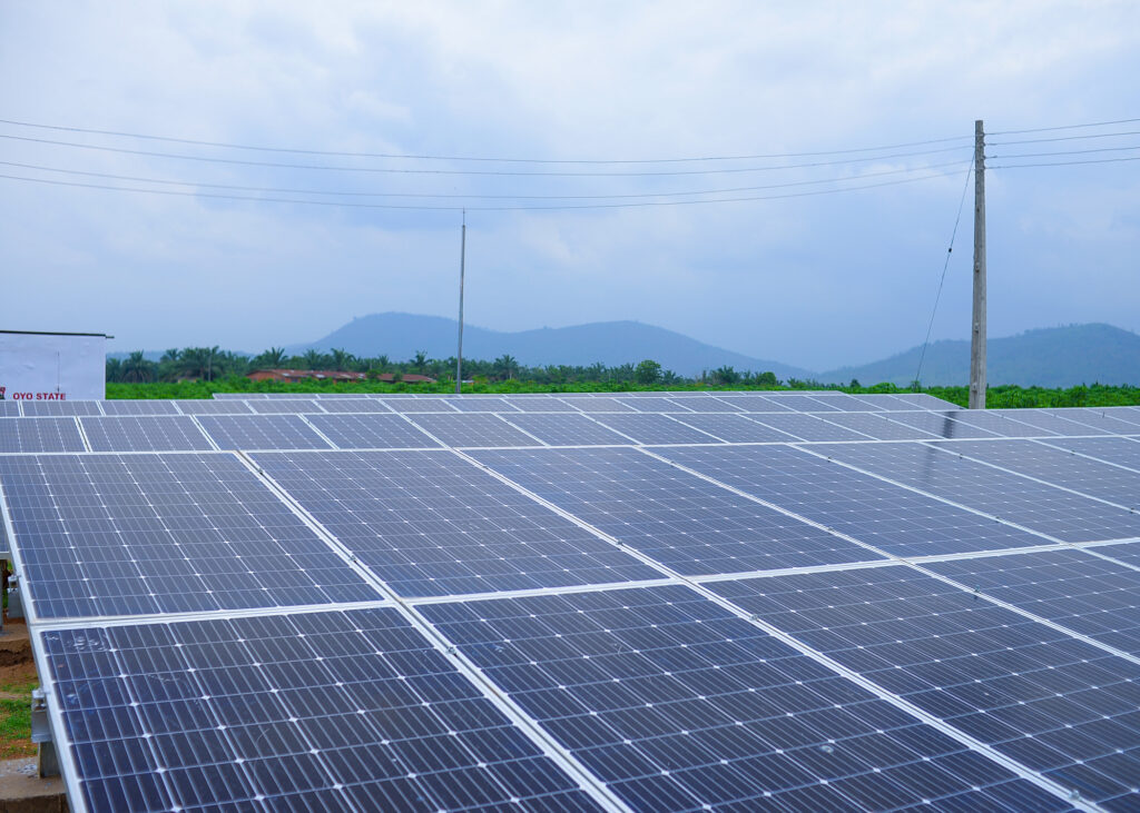 Ongoing Project: Upgrade of the Oyo State-IITA Youth Agribusiness Incubation Park Centre, Awe 11 Solar Panel