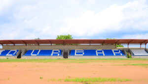 Picture of ongoing upgrade of Durbar Stadium, Oyo
