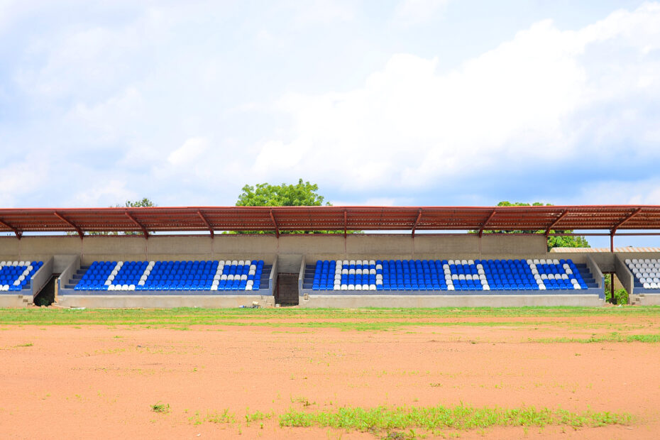 Picture of ongoing upgrade of Durbar Stadium, Oyo