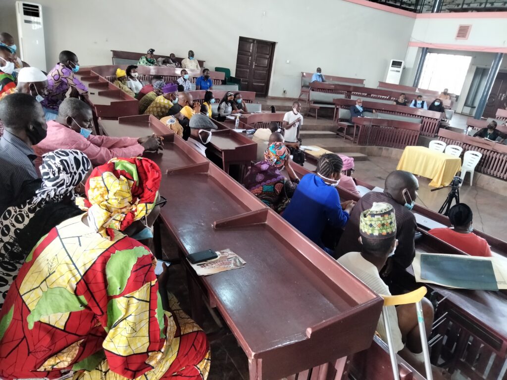 Oyo State Judicial Panel of Inquiry into Police Brutality – Day 33 1 Picture of a complainant testifying at the Oyo State Judicial Panel of Inquiry sitting on April 13, 2021