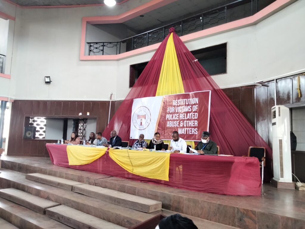 Four Cases Struck Off at the Oyo State Judicial Panel of Inquiry – Day 40 1 Picture of the hearing at the Oyo State Judicial Panel of Inquiry on April 28, 2021