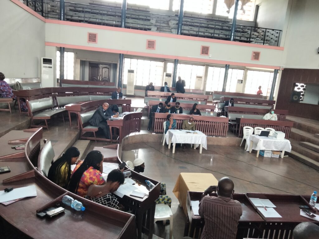 Oyo State Judicial Panel of Inquiry into Police Brutality – Day 39 1 Picture of the public hearing at the Oyo State Judicial Panel on April 27, 2021