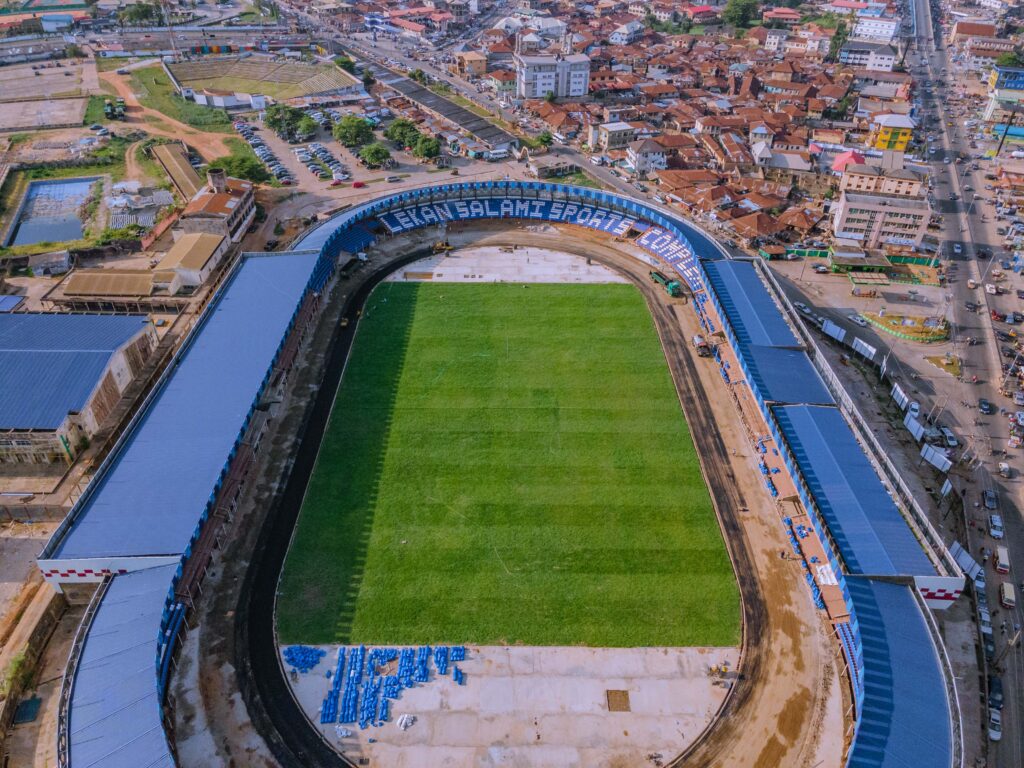 Governor Seyi Makinde: 2 Years in Office Achievements - Infrastructure 3 1. Lekan Salami SC Adamasingba