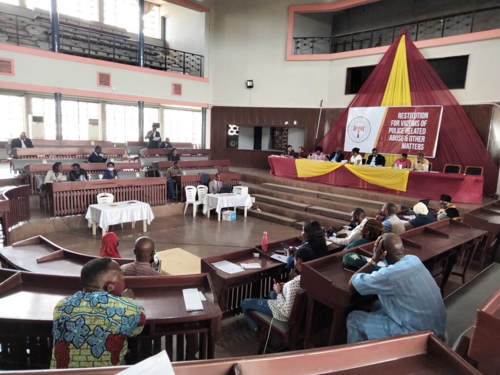 Oyo State Judicial Panel of Inquiry into Police Brutality – Day 44 1 Picture of the public hearing at the Oyo State Judicial Panel on May 18, 2021