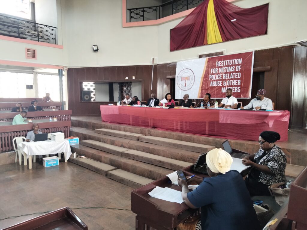 Oyo State Judicial Panel of Inquiry into Police Brutality – Day 47 1 Picture of the public hearing at the Oyo State Judicial Panel on May 25, 2021