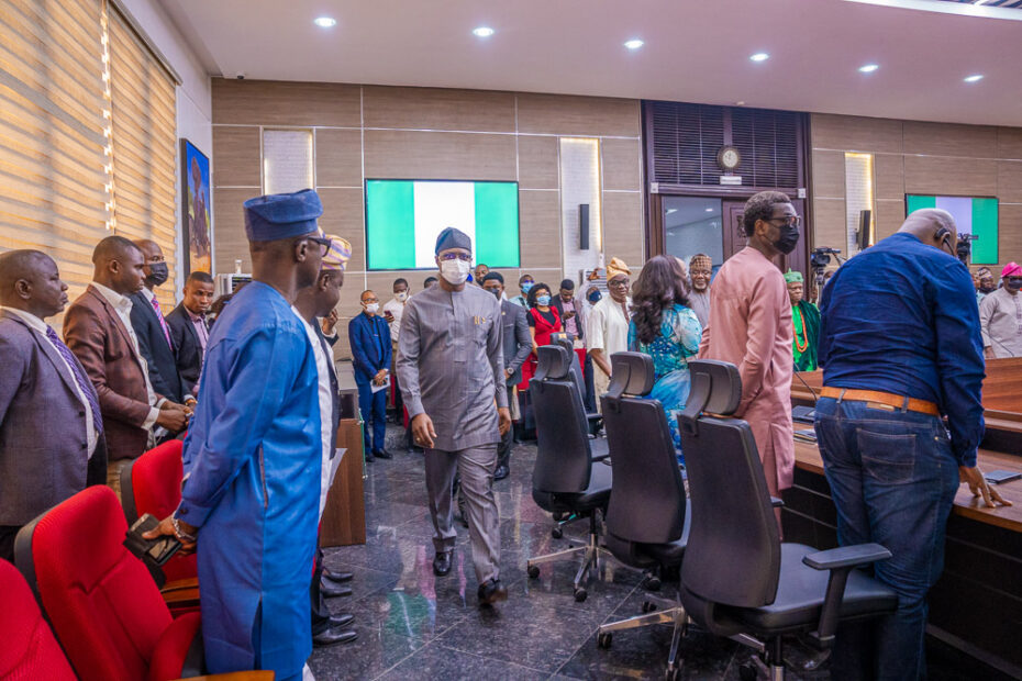Governor Seyi Makinde Inaugurates Amotekun Board