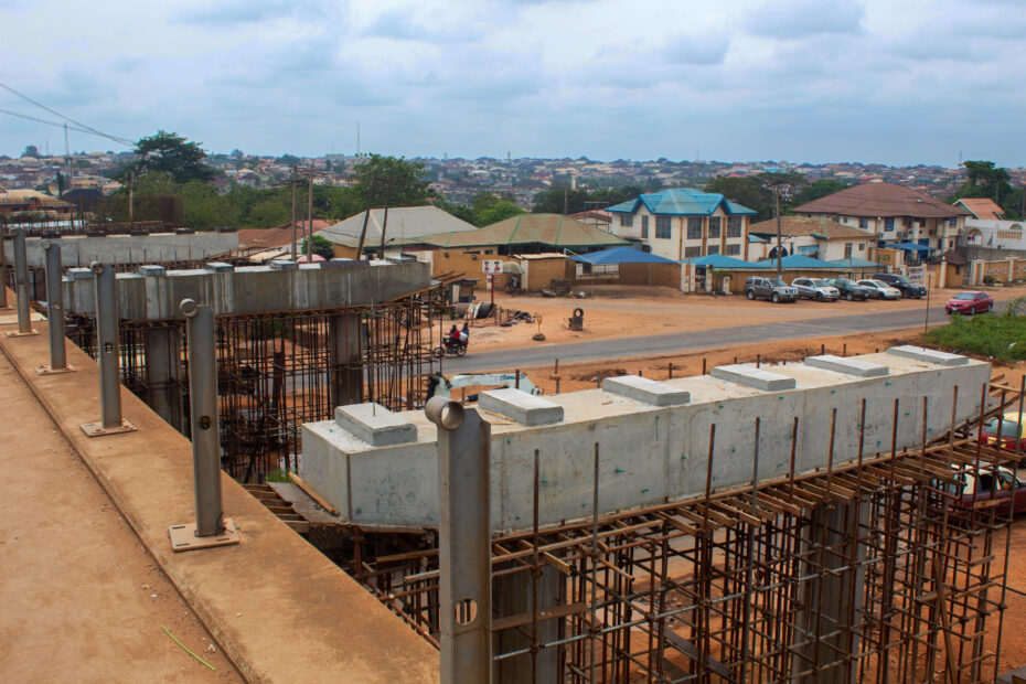 Picture of General Gas Flyover, Ibadan taken on June 22, 2021