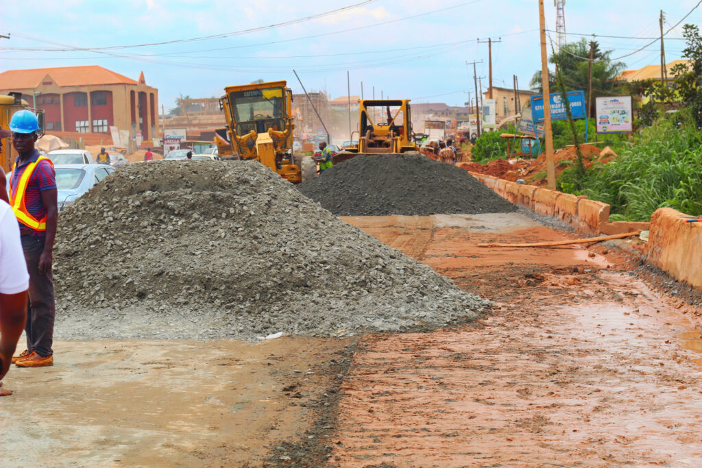 Picture of Idi Ape-Basorun-Akobo-Odogbo Barracks Road taken on July 7, 2021