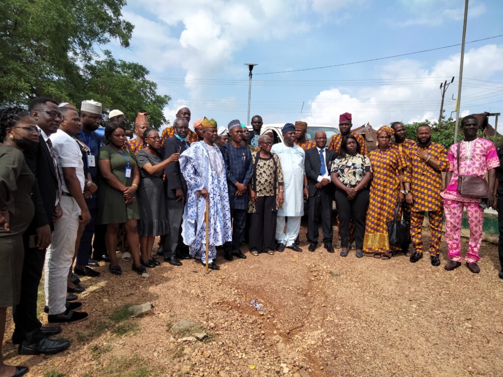 It's A Wrap! Public Hearings End at the Oyo State Judicial Panel of Inquiry into Police Brutality After 63 Days 1 Picture of Oyo State Judicial Panel members during a visit to Ona Ara LGA on July 13, 2021