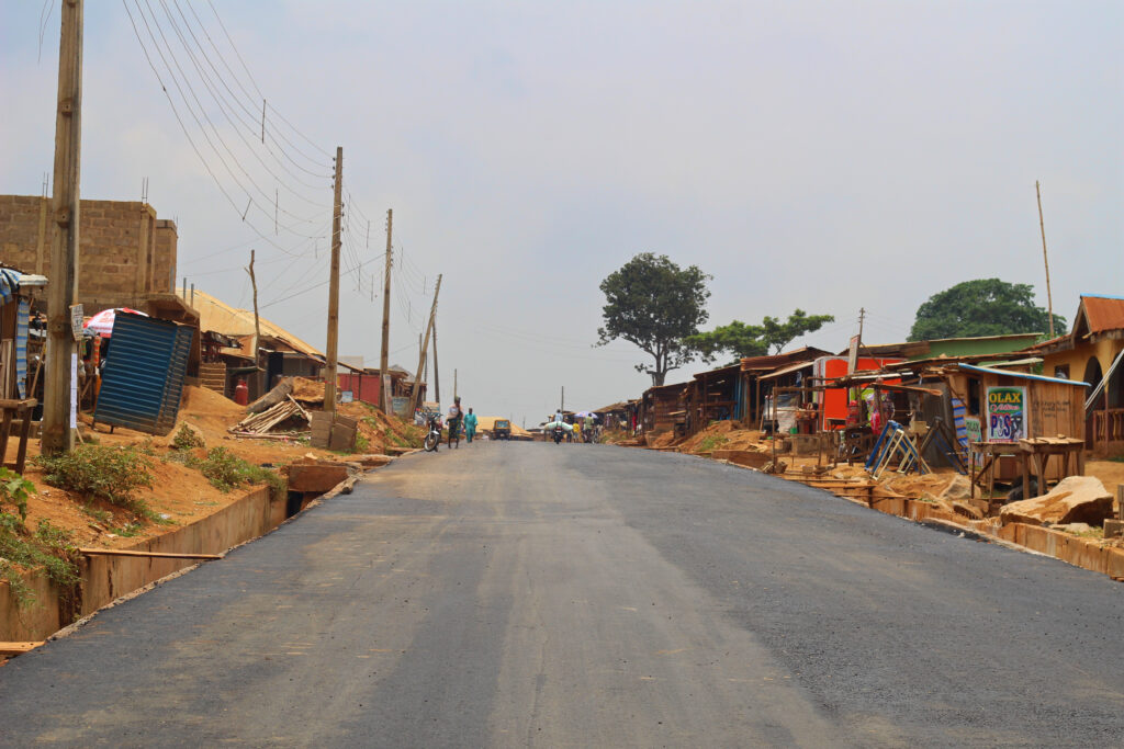 Picture of Airport-Ajia-New Ife Express Road with a spur to Amuloko taken on July 31, 2021