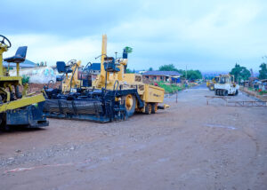 Picture of the 5.2km Gedu-Oroki-Sabo-Asipa Road taken on August 14, 2021