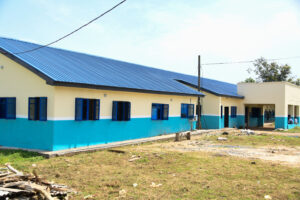 Picture of the upgrade of General Hospital Aremo Ibadan taken on September 20, 2021