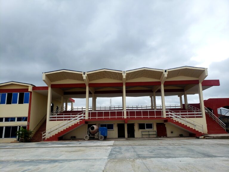 Picture of Lekan Salami Sports Complex, Adamasingba remodelling taken on September 13, 2021