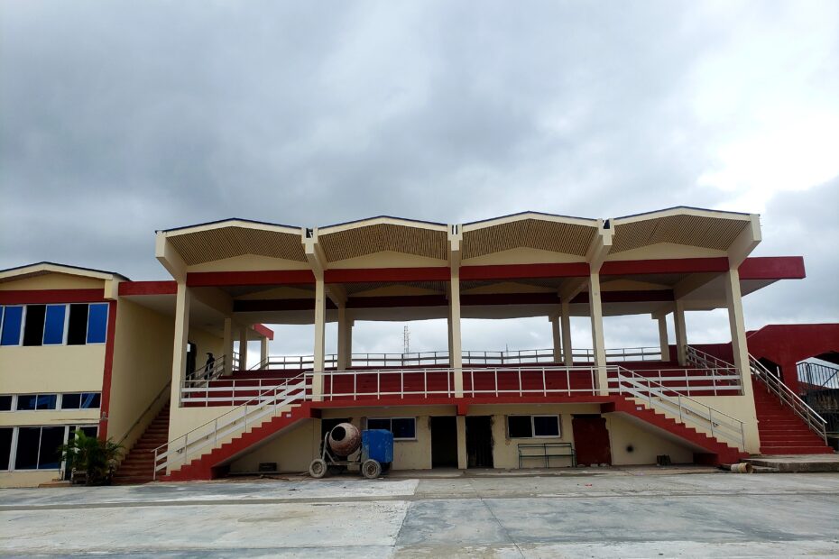 Picture of Lekan Salami Sports Complex, Adamasingba remodelling taken on September 13, 2021