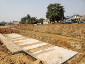 Picture of Agodi River Channelisation taken on December 20, 2021