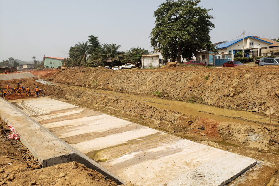 Picture of Agodi River Channelisation taken on December 20, 2021