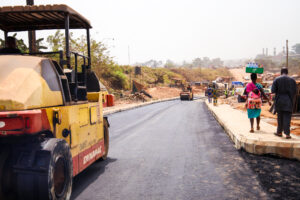 Picture of Agodi Gate-Old Ife Road-Adegbayi Junction with a spur to Alakia-Ibadan Airport taken on 15 February 2022