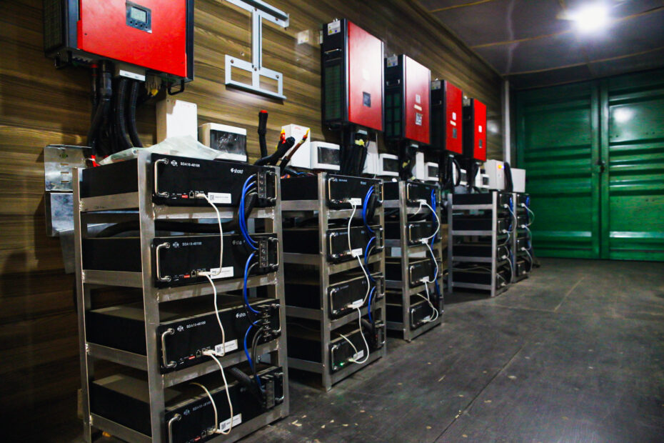Picture of Solar-Hybrid Mini-Grid Otefon taken on 23 March 2022