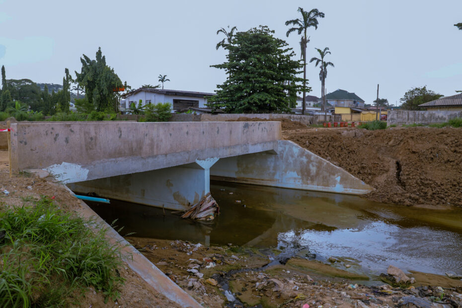 Picture of Ibadan Urban Flood Management Project (Layi Osunkunle Culvert) taken on 16 May 2022