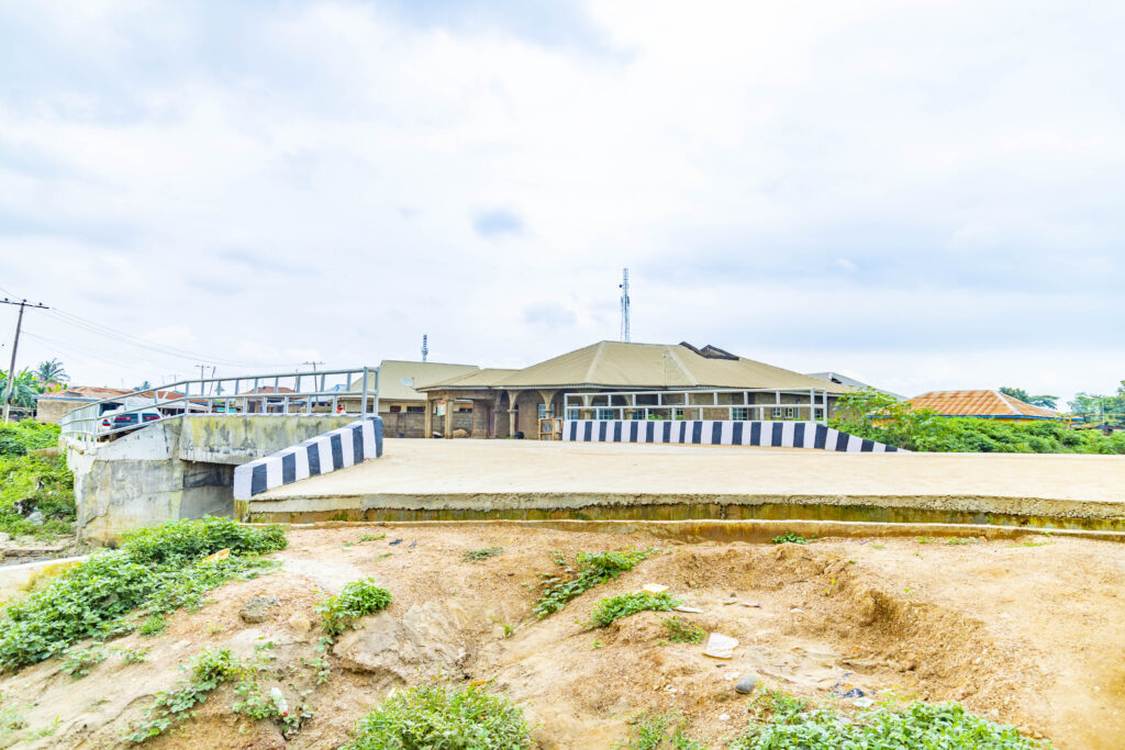 Picture of Bridge Construction at Ikumapayi Olodo Ibada taken on 13 July 2022