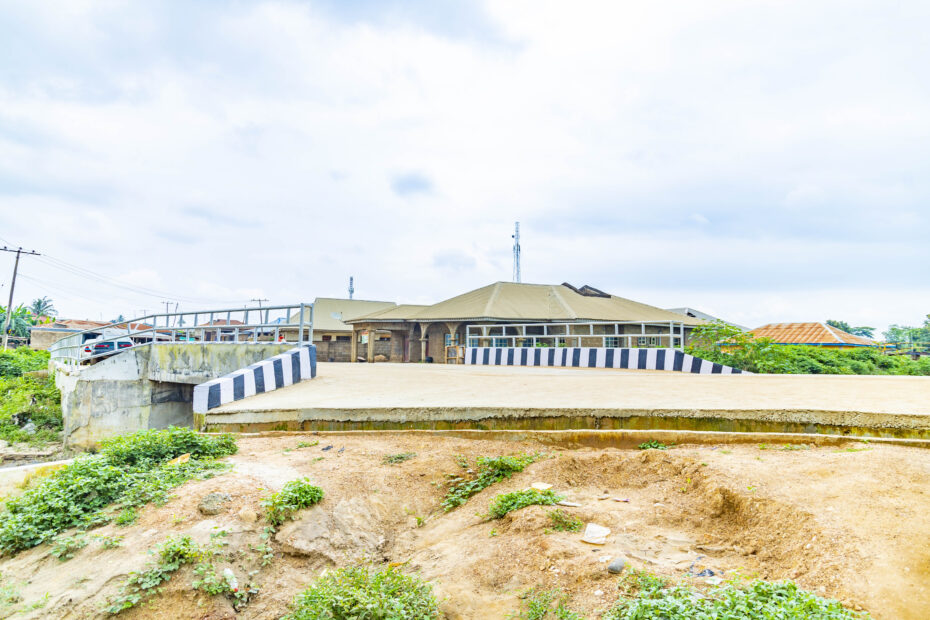 Picture of Bridge Construction at Ikumapayi Ibadan taken on 13 July 2022