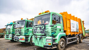 Picture of Solid Waste Management Trucks of Mottainai Recycling