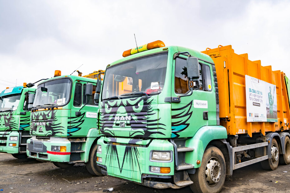 Picture of Solid Waste Management Trucks of Mottainai Recycling