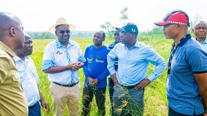 FrieslandCampina WAMCO boss visit Fasola Agribusiness Industrial Hub, Fasola