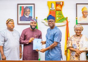 Governor Seyi Makinde signs the Emmanuel Alayande University of Education Bill into law