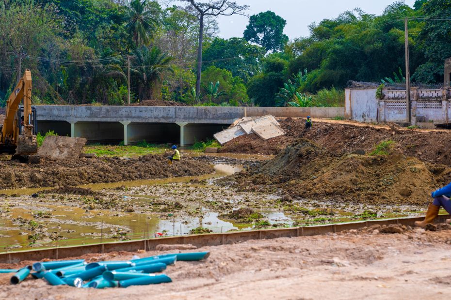 Picture of Agodi River Channelisation, Ibadan taken on 30th January 2023