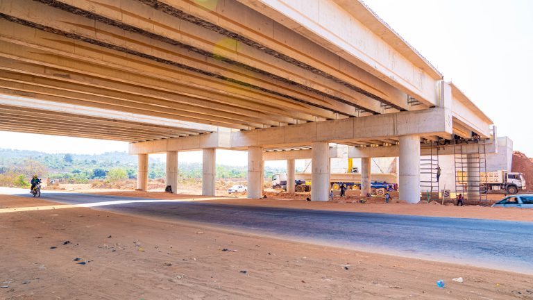 Picture of Bridges and Interchanges on the East End Wing of the Senator Rashidi Ladoja Circular Road taken on the 3rd and 7th of February 2023