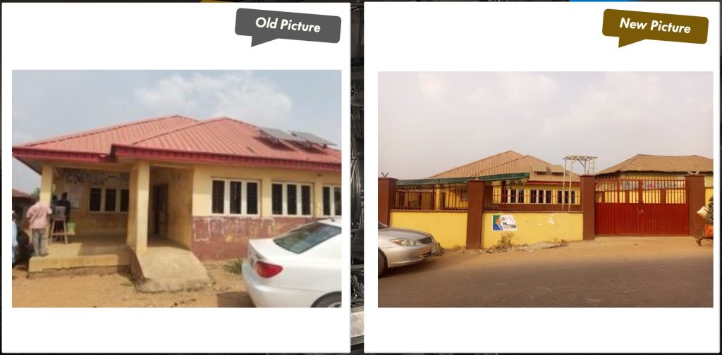 Elekuro PHC Ibadan South East Renovation