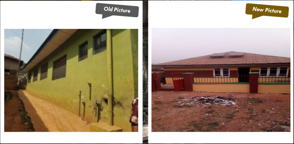 Omiyale PHC Ibadan South East Renovation