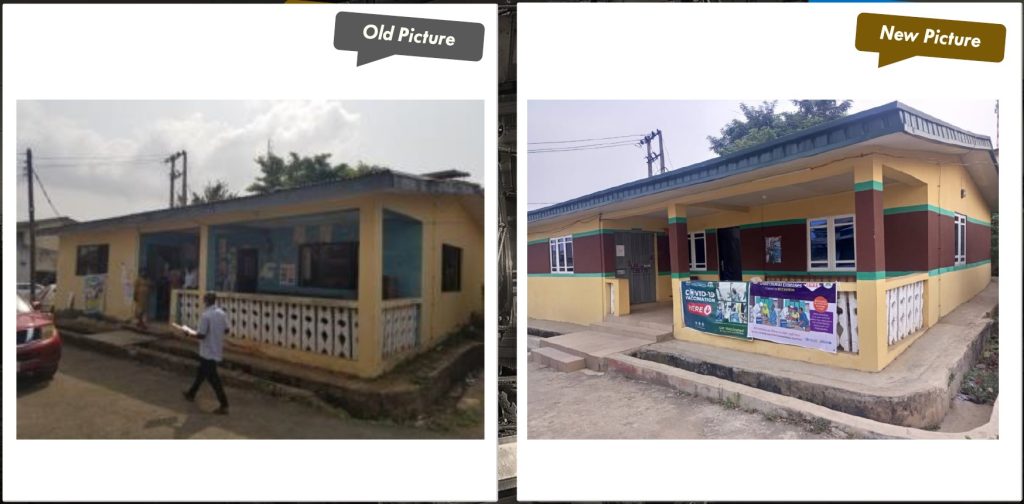 Onireke PHC Ibadan North West LGA Renovation