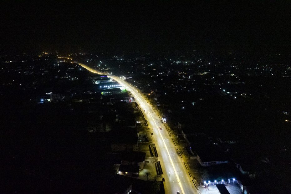 The Light Up Oyo project - Idi Ape-Basorun-Akobo-Odogbo Barracks Road, Ibadan