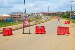 Picture of Ibadan-Iwo-Osogbo Road rehabilitation taken on 11th May 2023
