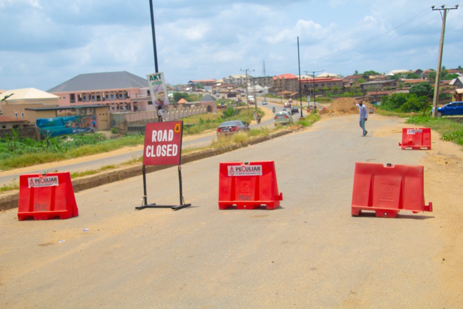 Picture of Ibadan-Iwo-Osogbo Road rehabilitation taken on 11th May 2023