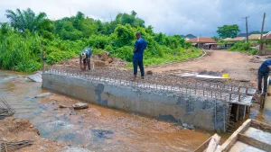 Pictures of the ongoing rehabilitation of the 4.67 km Odo Ona Kekere-Arapaja-Asunle Road, Ibadan taken on July 24, 2023