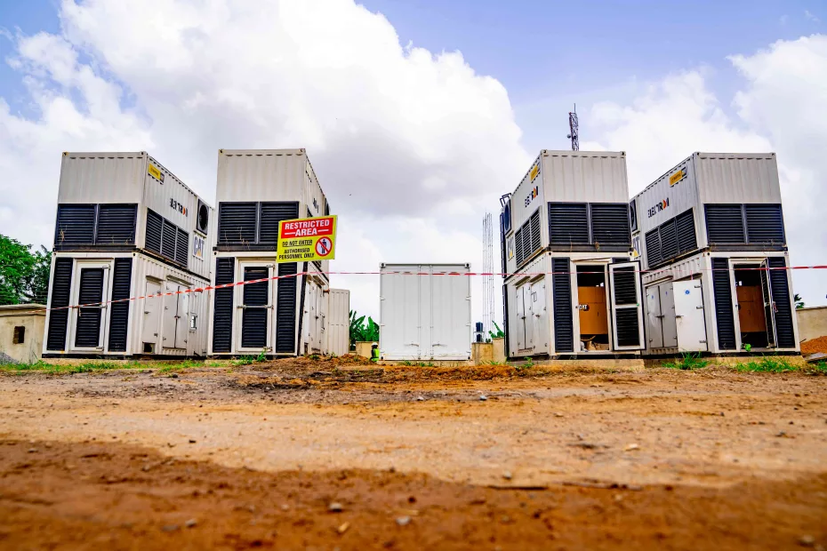 Picture of the Oyo State 11 MW Independent Power Project (IPP) taken on 3rd November 2023