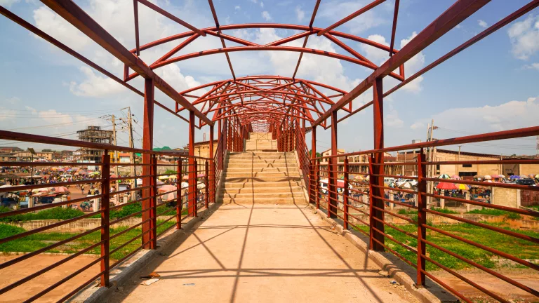 Picture of Iwo Road Bus Interchange construction taken on 13th November 2023