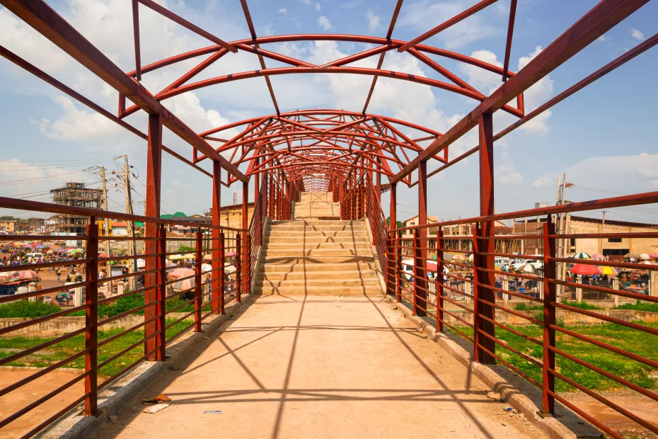 Picture of Iwo Road Bus Interchange construction taken on 13th November 2023
