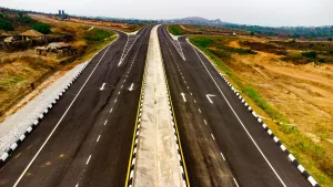 Picture of the Construction of Bridges and Interchanges on the East End Wing (32 km) of the 110 km Senator Rashidi Ladoja Circular Road taken on 19 February 2024