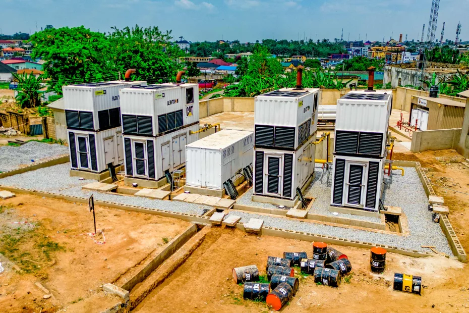 Picture of the nearly completed development of an 11 MW Independent Power Project (IPP) at the State Secretariat Ibadan, taken on 4 March 2024