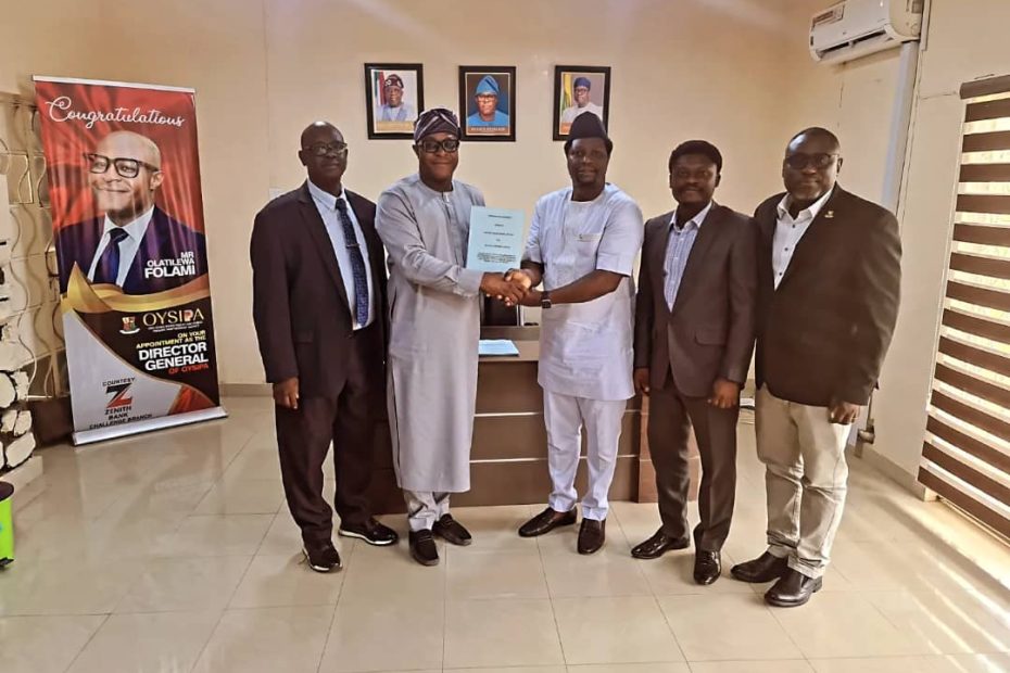 Oyo State Government and BOVAS on 6 June 2024
