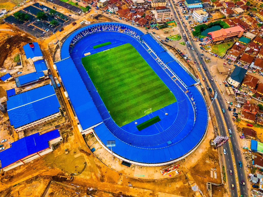 Completed and Ongoing Projects in Oyo State, June 2019 to May 2024 14 Lekan Salami Stadium