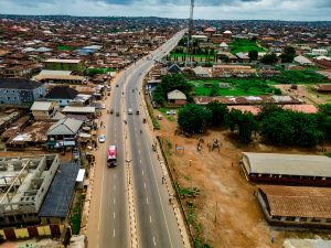 The 3.1 km Olorunsogo Expressway, Ibadan