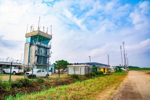 The Ibadan Airport now Samuel Ladoke Akintola Airport as of 17 August 2024