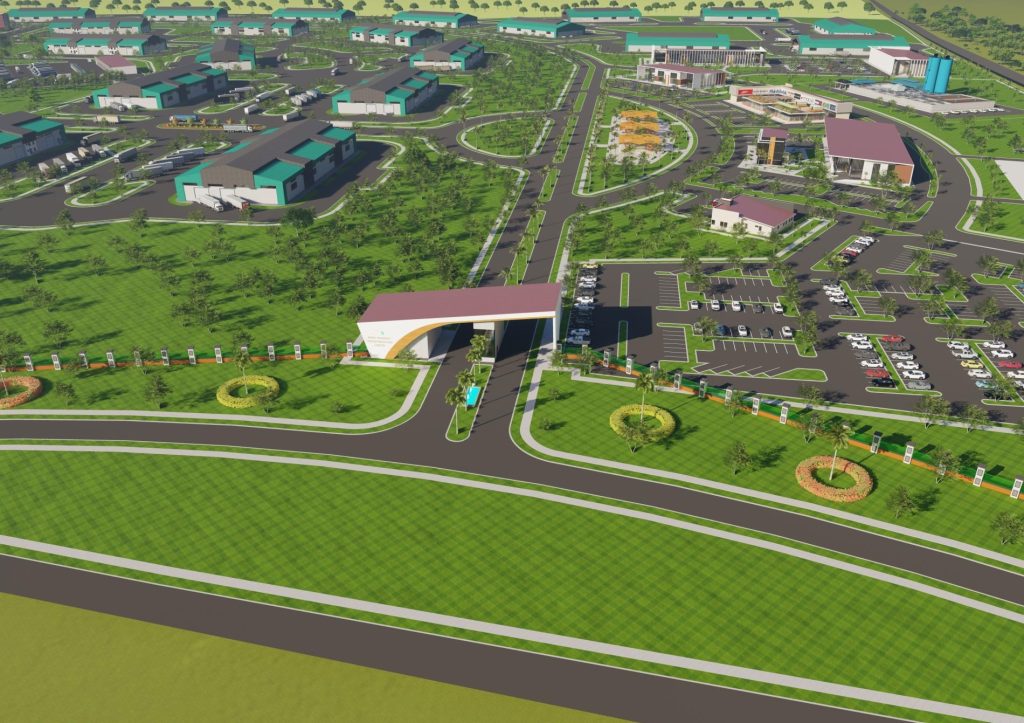 New Project: The Eruwa Agribusiness Industrial Hub 1 The Eruwa Agribusiness Industrial Hub sketch